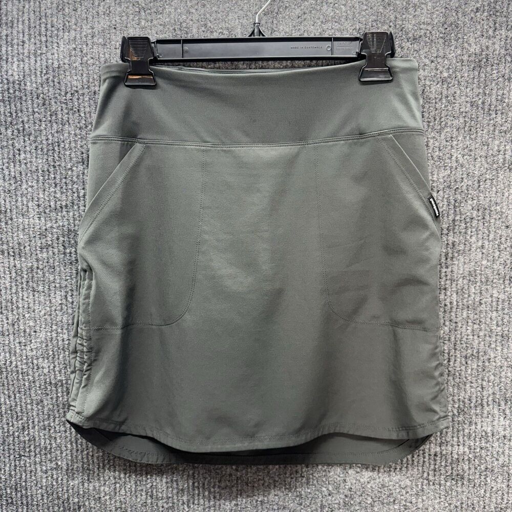 Patagonia Tech Fishing Skort Womens XS Gray Wicking Quick Dry Adjustable Length